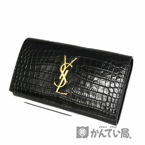 Saint Laurent Black Wallet - Picture 1 of 6